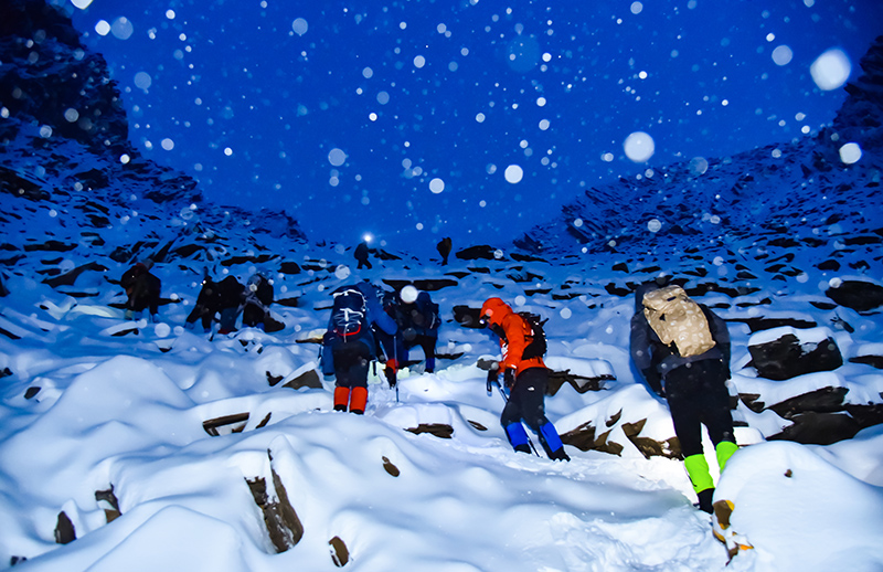 2021美的高管四姑娘山雪山攀登